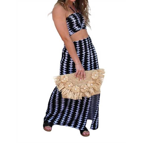 NEW BOBI halter tube top in zen - Picture 2 of 3